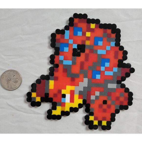 Volcanion Menu Sprite Pokemon Perler - Picture 1 of 2